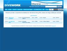 Tablet Screenshot of divework.com